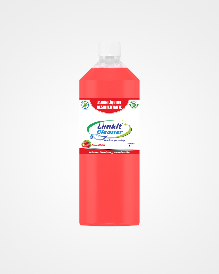 Jabón Líquido Desinfectante Frutos Rojos 1L