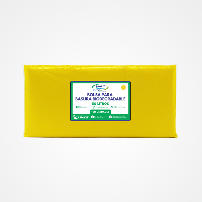 Bolsa de Basura Biodegradable 50 L - Imagen 4
