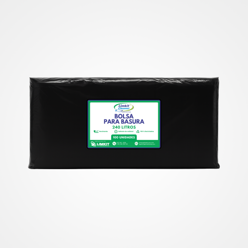 Bolsa de Basura Negra 240 L
