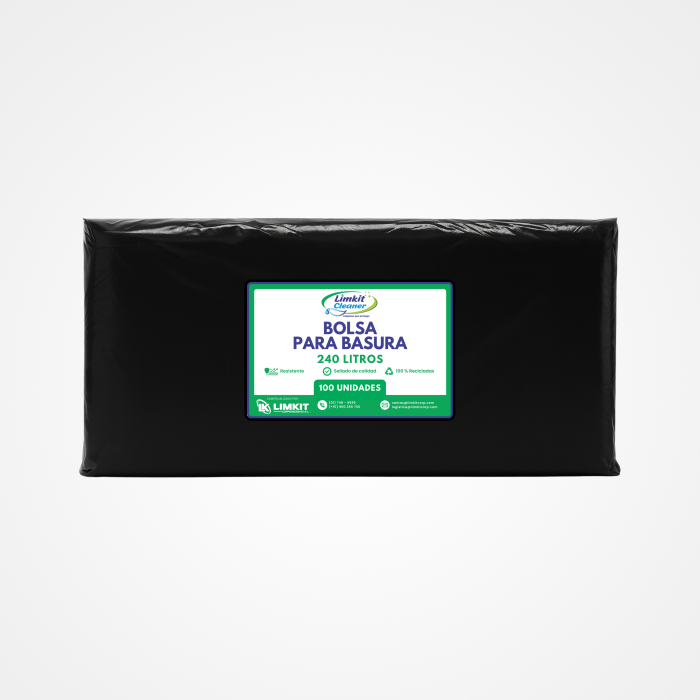 Bolsa de Basura Negra 240 L