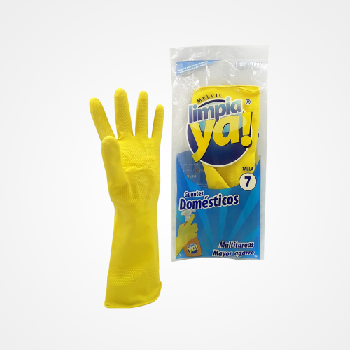 Guantes de Látex Amarillo