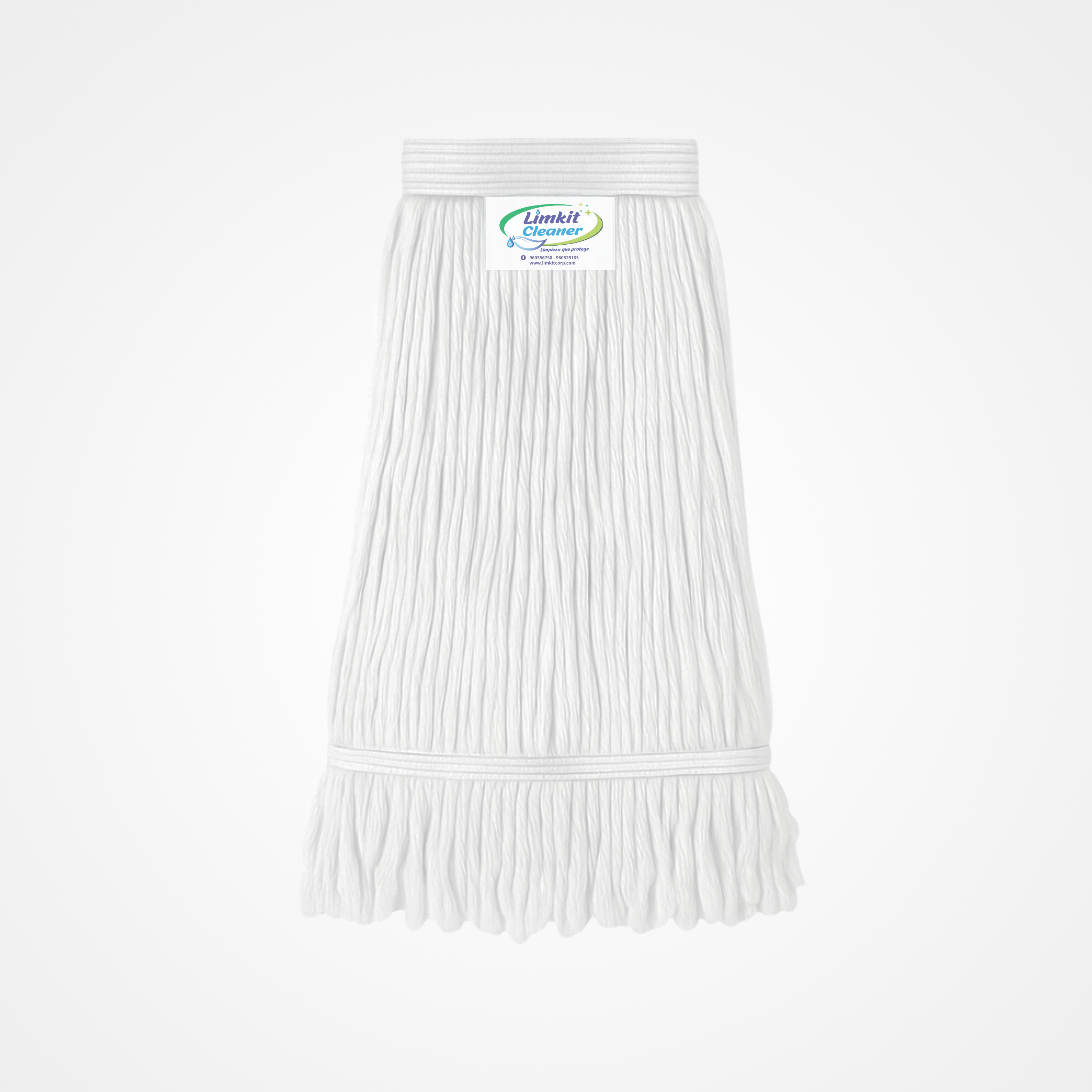 Trapeador Mechón Algodón 450 Gr - Blanco