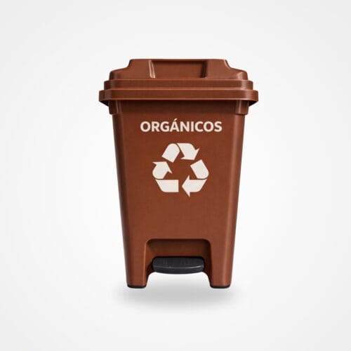 Tacho de Basura con pedal de 80 L